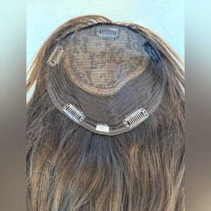 100% human hair topper - Lightweight Coverage